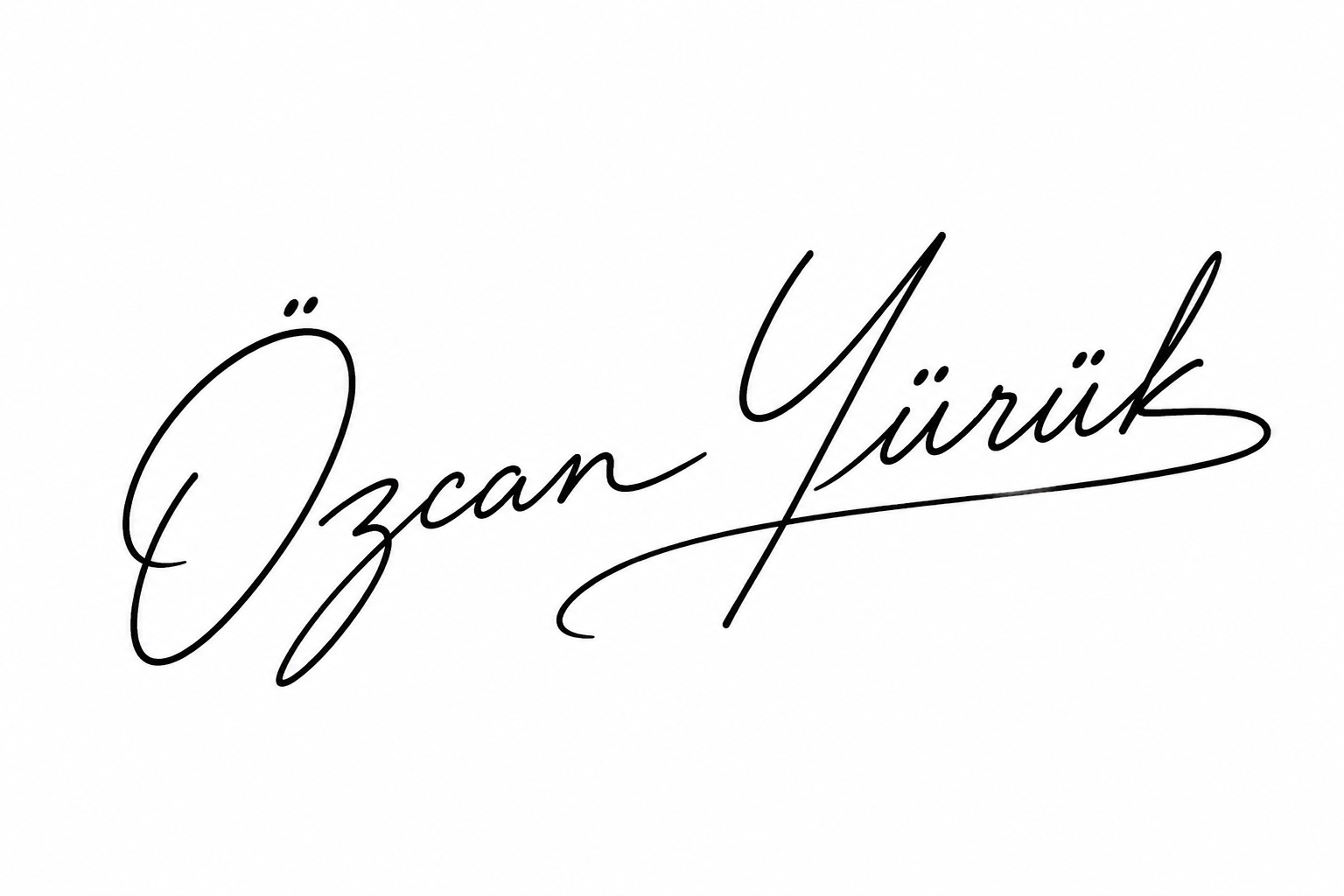 Özcan Yürük İmza